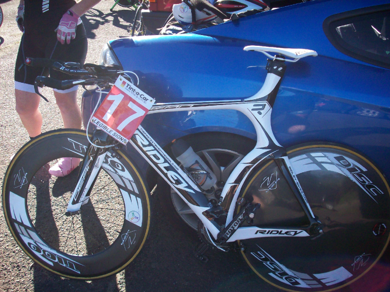 One of the specialist TT bikes